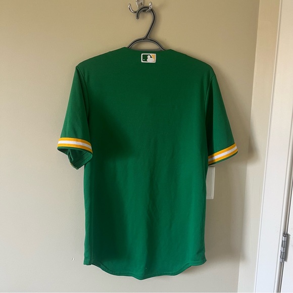 Men’s Small Green Oakland Athletics MLB Jersey (No Name) - Picture 2 of 3
